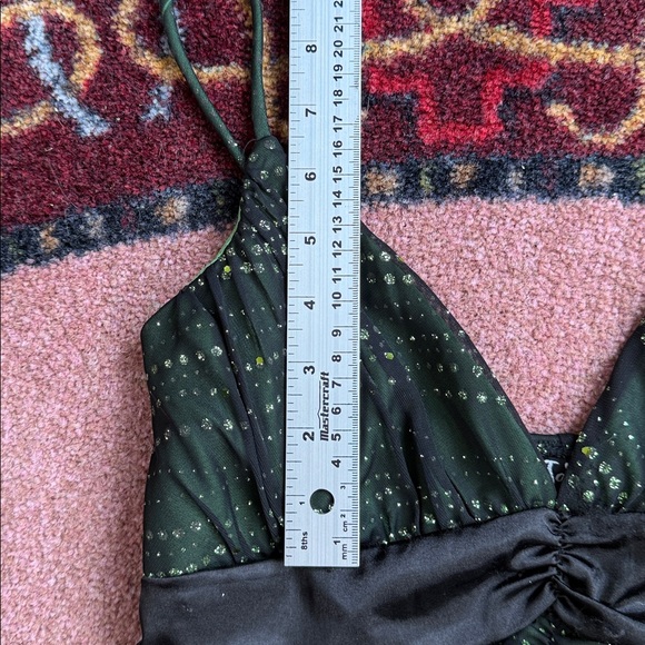 Y2K VINTAGE MAXI DRESS PROM - Picture 15 of 16